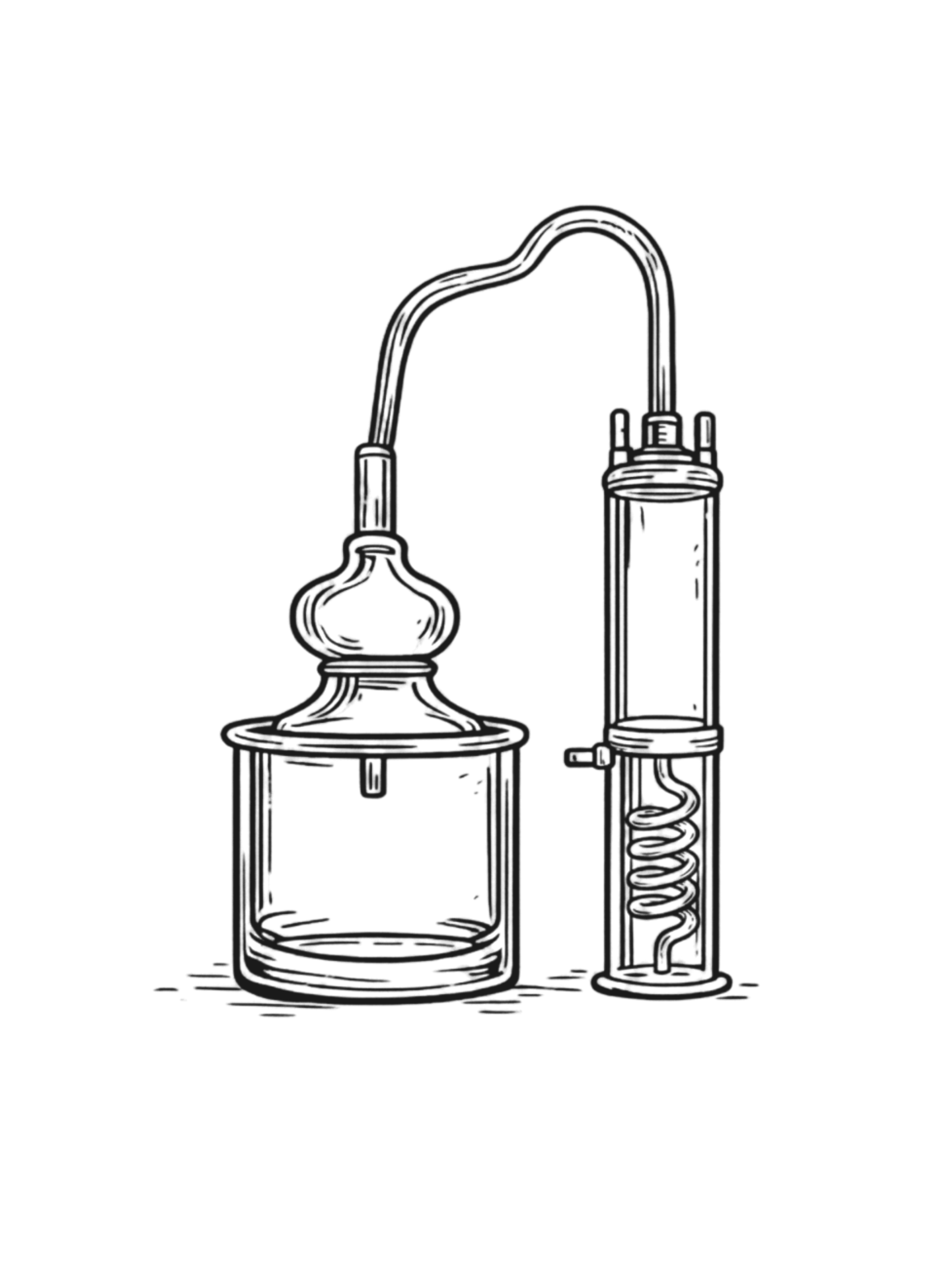 PURE GRAIN DISTILLATE